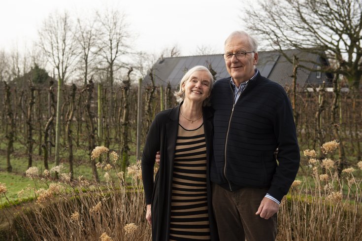 Echtpaar Van Lutterveld-Van Beusichem 50 jaar getrouwd