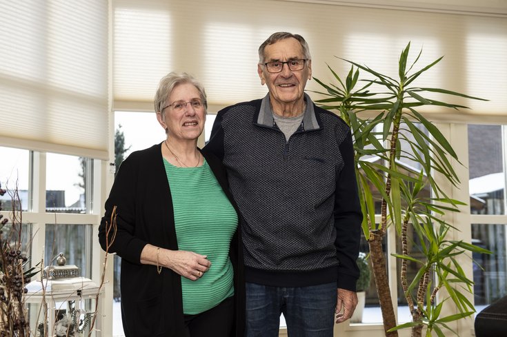Echtpaar Van Elst-Onink 50-jaar getrouwd