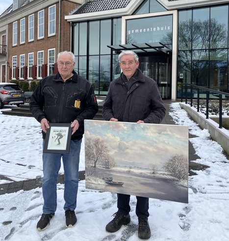 Johannes Vermeer en Henk van Tuil tonen hun winterlandschappen